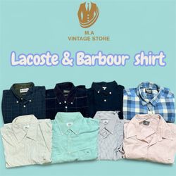 Branded Lacoste & Barbour Shirt