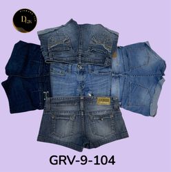 Classic Blue Denim Mini Shorts – Everyday Outfit