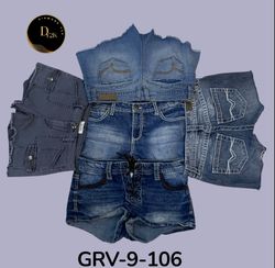 Women’s Denim Mini Shorts – Casual Summer Wear(GRV..