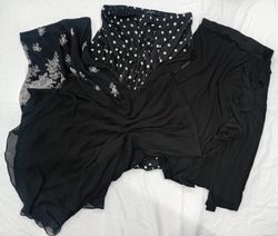 IQ0710 Y2K Retro Revival Poly Skirt