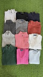 Vintage Ralph Lauren 1/4 and cable knit