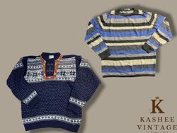 Mixed sweater