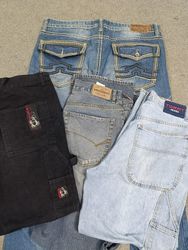 #136 Men Baggy Hiphop Jeans