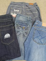 #132 Men Baggy Designer Jeans