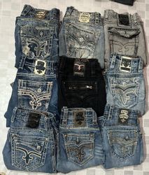 TRUE RELIGION , ROCK REVIVAL JEANS (MD 1373)
