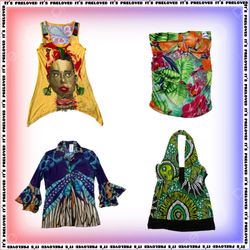 Maximalism Core tops, dresses and skirts (SS-1259)