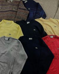Lacoste Crewnecks Strickwaren Schwergewicht