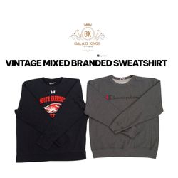 Pulls vintage mixtes de marques