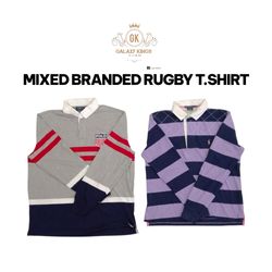 T-shirt de rugby à marques mixtes