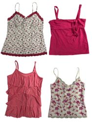 Pink Girl Era Y2K Tops S-1271