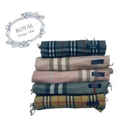Burberry Scarves – 100% Authentic Cashmere/Wool