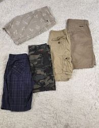 Shorts in cotone con marchio Mix