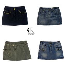 Y2K IT Gir Denim Mini Röcke (RW-753)