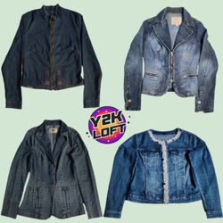 Mix de Jaquetas Jeans Bestseller Y2K