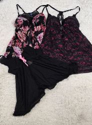 Top babydoll neri e belli