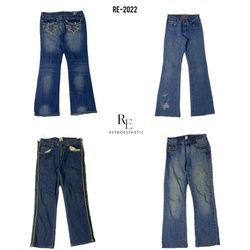Y2K IT Girl Denim Jeans(RE-2022)