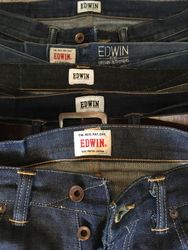 Selvedge authentic jeans