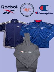 T1477 Reebok/Champion Track Jackets/Hoodies