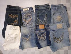 AL MOST FAMOUS AND OTHER BRAND MINI SHORTS (MR820)