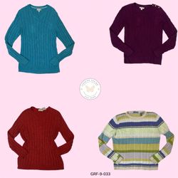 Y2K Vintage Cable Knit Sweater – Retro Cozy Essent..