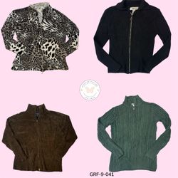 Classic Y2K Double Zip Sweater – Edgy Retro Style ..