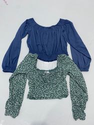 Y2K Frauen Crop Top