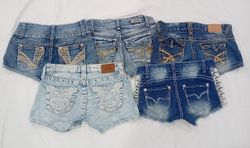IQ0716 Y2K Cyber Chic Minis Shorts