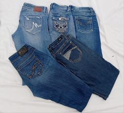 IQ0721 Y2K Retro Babe Jeans