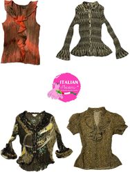 Y2k boho vibe mixed tops
