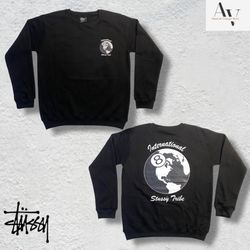 Stussy rework style 8Ball world felpe