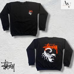 Felpe Scorpion Stussy rework style