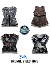 Y2K Grunge Vibes Tops - UMW0023