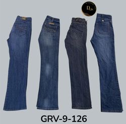 High-Waisted Blue Flared Jeans – Classic 90s Look(..