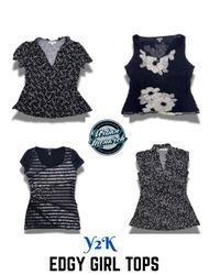 Y2K Edgy Girl Tops - UMW0027