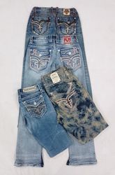 CR5203 Vintage Classic Rock Revival Denim Mix