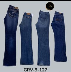 Authentic Y2K Blue Flared Jeans – Premium Vintage ..