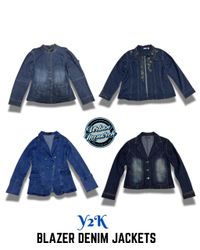 Y2K Blazer Denim Jackets - UMW0035