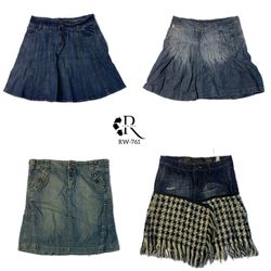 Y2K Einzigartige Denim-Röcke (RW-761)