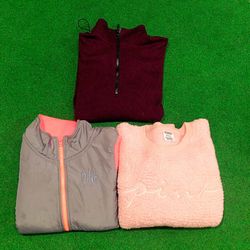 Rosa Fleecejacke