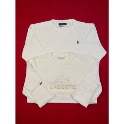Felpe premium Ralph Lauren e Lacoste