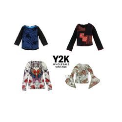 Y2K European Mesh Long sleep Tops (YWV23)