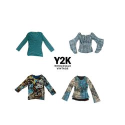 Y2K European Mesh Long sleep Tops (YWV24)