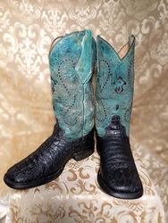 SA#297 Authentic Vintage Cowboy Boots | Luxury Res..