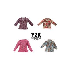 Y2K European Mesh Long sleep Tops (YWV30)