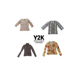 Y2K European Mesh Long sleep Tops (YWV36)
