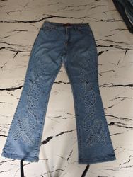Jeans flares sans marque