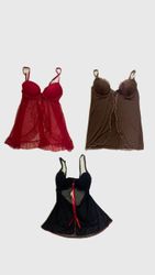 Y2k Romantic Night BabyDolls (M-113)