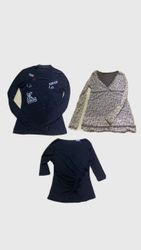 Y2k Mix blouse à manches longues (M-114)