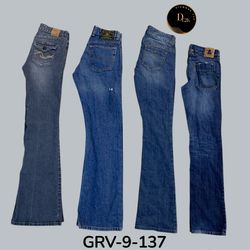 Jeans svasati blu in stile vintage – Denim Y2K sen..