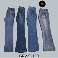 Jeans a zampa d'elefante blu trendy – Look streetw..